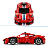 LEGO Technic Ferrari 488 PISTA Auto, Giochi di costruzione Macchina Giocattolo con Motore V8, Sterzo e Differenziale, Regalo per Bambini 9+, Set da costruzione, 9 anno/i, Plastica, 882 pz, 1,11 kg