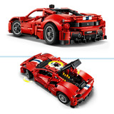 LEGO Technic Ferrari 488 PISTA Auto, Giochi di costruzione Macchina Giocattolo con Motore V8, Sterzo e Differenziale, Regalo per Bambini 9+, Set da costruzione, 9 anno/i, Plastica, 882 pz, 1,11 kg