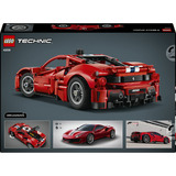 LEGO Technic Ferrari 488 PISTA Auto, Giochi di costruzione Macchina Giocattolo con Motore V8, Sterzo e Differenziale, Regalo per Bambini 9+, Set da costruzione, 9 anno/i, Plastica, 882 pz, 1,11 kg