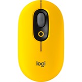 Logitech POP Mouse Wireless con Emoji personalizzabili, Tecnologia SilentTouch, Precisione e Velocità, Design Compatto, Bluetooth, USB, Multidispositivo, Compatibile OS - Blast giallo/Nero, Tecnologia SilentTouch, Precisione e Velocità, Design Compatto, Bluetooth, USB, Multidispositivo, Compatibile OS - Blast, Ambidestro, Ottico, RF senza fili + Bluetooth, 4000 DPI, Giallo