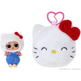 MGA Entertainment L.O.L. Surprise Loves Hello Kitty Reversible Plush, Gioco figura L.O.L. Surprise! Loves Hello Kitty Reversible Plush Surprise, Mini bambola, Femmina, 4 anno/i, Bambino/Bambina, Multicolore