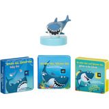 MGA Entertainment Little Tikes Story Dream Machine - Collezione Grande Squalo, Piccolo Squalo, Audiolibro 