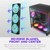 NZXT F420 RGB, Ventola Nero