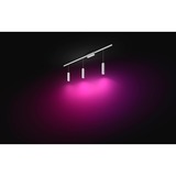 Philips Hue Perifo kit con 3 lampade a sospensione, Lampada bianco, Philips Hue White and Color ambiance Perifo kit con 3 lampade a sospensione, Luce a sospensione intelligente, Bluetooth/Zigbee, Bianco, LED, Metallo, Sintetico, Lampadina/e non sostituibile/i