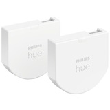 Philips Wall Switch Module Philips Hue confezione da 2, Interruttore bianco, Philips Wall Switch Module Hue confezione da 2, Wireless, Bianco, IP20, Plastica, IP20, III