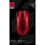 Razer Viper V3 Pro - Sentinels Edition, Mouse da gioco rosso scuro/Nero