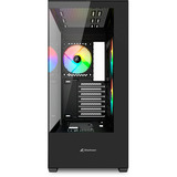 Sharkoon SK6 ARGB, Chassis Tower Nero