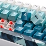 Sharkoon SKILLER SGK50 S3 Design Bundle D1, set grigio-verde/Rosso