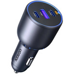 UGREEN 130W 3-Port Fast Car Char gray Cuffie, Computer portatile, Telefono cellulare, Computer portatile, Power bank, Telefono Grigio Accendisigari Auto, Caricabatterie Nero/Blu, Auto, Accendisigari, Grigio