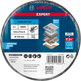Bosch Expert Disco in velo N880 Ultrafine, Ø 125mm, Foglio abrasivo grigio