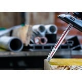 Bosch T367XHM Lama per seghetto alternativo Carburo 2 pz, Lama per sega Lama per seghetto alternativo, Alluminio, Mortaio, Plastica, Acciaio, Legno con chiodi, Carburo, Acciaio inox, 5 - 7, 3,5 mm