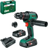 Bosch Trapano avvitatore a batteria AdvancedDrill 18V-80 QuickSnap verde/Nero
