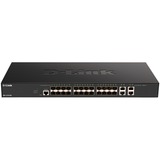 D-Link DXS-1210-28S switch di rete Gestito L2/L3 10G Ethernet (100/1000/10000) 1U Nero, Interruttore Gestito, L2/L3, 10G Ethernet (100/1000/10000), Montaggio rack, 1U