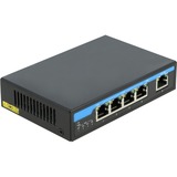 DeLOCK 87764 switch di rete Gigabit Ethernet (10/100/1000) Supporto Power over Ethernet (PoE) Nero, Interruttore Gigabit Ethernet (10/100/1000), Supporto Power over Ethernet (PoE)