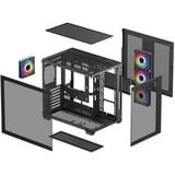 DeepCool CG530 4F, Chassis Tower Nero