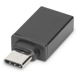 Digitus Adattatore USB Type-C, Type-C - A Nero
