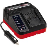 EINHELL Caricabatterie per auto Power X-Car 3A Nero/Rosso