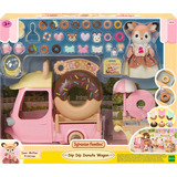 EPOCH Sylvanian Families - Carretto delle ciambelle con figura, Giochi di costruzione 
