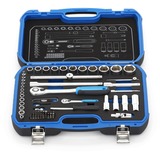 GEDORE set di chiavi a bussola 19 BMC 20, 1/4" + 1/2", Set di strumenti Nero/Blu