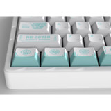 HYTE HYTE Firefly Keycap Set, copritasto bianco/Turchese