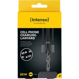 Intenso Cordino per cellulare e cavo di ricarica/dati Nero