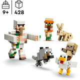 LEGO Minecraft Attacco del Cavaliere dei Polli nel Deserto, Giochi di costruzione Giocattolo con 6 Personaggi, Regalo per Gamer e Bambini da 9+, Set da costruzione, 9 anno/i, Plastica, 428 pz, 405 g