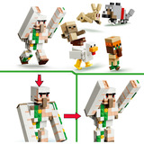 LEGO Minecraft Attacco del Cavaliere dei Polli nel Deserto, Giochi di costruzione Giocattolo con 6 Personaggi, Regalo per Gamer e Bambini da 9+, Set da costruzione, 9 anno/i, Plastica, 428 pz, 405 g
