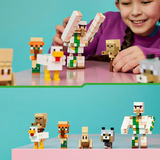 LEGO Minecraft Attacco del Cavaliere dei Polli nel Deserto, Giochi di costruzione Giocattolo con 6 Personaggi, Regalo per Gamer e Bambini da 9+, Set da costruzione, 9 anno/i, Plastica, 428 pz, 405 g