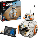 LEGO Star Wars Il droide astromeccanico BB-8, Giochi di costruzione Action Figure Giocattolo con Testa Rotante, Regalo per Ragazzi e Fan da 10+, Set da costruzione, 10 anno/i, Plastica, 569 pz, 683 g