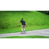 Muuwmi Lights Longboard GLOW ABEC 7 Pablo, Skateboard Nero/Verde