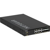 Netgear M4350-8X8F Gestito L3 10G Ethernet (100/1000/10000) 1U Nero, Interruttore Gestito, L3, 10G Ethernet (100/1000/10000), Full duplex, Montaggio rack, 1U