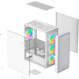 Ocypus Gamma C50 ARGB, Chassis Tower bianco
