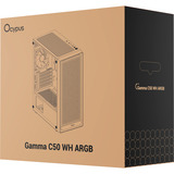 Ocypus Gamma C50 ARGB, Chassis Tower bianco