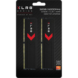 PNY DIMM 32 GB DDR5-6000 (2x 16 GB) Kit duale, Memoria Nero