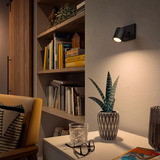 Philips Hue White Ambiance Runner Spot Singolo, Luce LED Nero, Philips Hue White ambiance Faretto singolo Runner, Bluetooth/Zigbee, Bianco, LED, Metallo, 2200 K, 6500 K