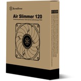 SilverStone SilvStone SST-AS120B, Ventola Nero/trasparente