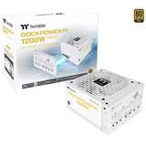 Thermaltake Dockpower FI 1200W Neve, Alimentatore PC bianco