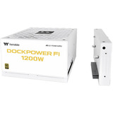 Thermaltake Dockpower FI 1200W Neve, Alimentatore PC bianco