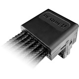 be quiet! 12V-2x6 / 12VHPWR 90° Cable PCI-E 0,7 m, Cavo Nero, 12V-2x6, 12VHPWR, 0,7 m, Maschio, Maschio, Dritto