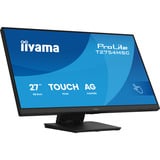 iiyama ProLite T2754MSC-B2AG, Monitor LED Nero (opaco)