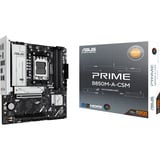 ASUS PRIME B850M-A-CSM AMD B850 Socket AM5 micro ATX, Scheda madre AMD, Socket AM5, AMD Ryzen 7000 Series, AMD Ryzen 8000 Series, AMD Ryzen 9000 Series, Socket AM5, DDR5-SDRAM, 256 GB