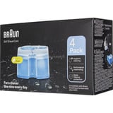 Braun CCR4 Cartuccia di pulizia Cartuccia di pulizia, Blu, Braun, Braun Clean&Charge, 178 mm, 119 mm