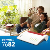 FRITZ! Box 7682, Router bianco/Rosso