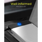 ICY BOX IB-AC603b-U3 Box esterno HDD/SSD Antracite, Nero 2.5", Adattatore antracite/Nero, Box esterno HDD/SSD, 2.5", SATA, Seriale ATA II, Serial ATA III, 5 Gbit/s, Hot-swap, Antracite, Nero