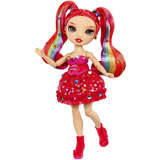 MGA Entertainment Rainbow High Be Dazzling Fashion Dolls - Vivienne Rouge, Bambola 