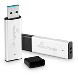 MediaRange High Performance 32 GB, Chiavetta USB argento/Nero