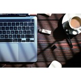 MediaRange High Performance 32 GB, Chiavetta USB argento/Nero