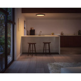 Philips Hue Hue White Ambiance Aurelle plafoniera rotonda, Luce LED Nero