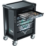 Wera Tool Rebel 9700 Carrello officina 1, con equipaggiamento, Carrelli per attrezzi Nero