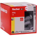 fischer Tassello per calcestruzzo cellulare FFA 14 grigio chiaro